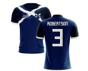 2019-2020 Scotland Flag Concept Football Shirt (Robertson 3) - Kids