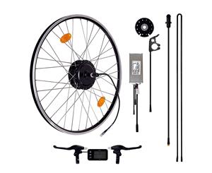 27.5" Das-Kit E-Bike Conversion Kit 36V 250W Das-kit X15 Rear Motor L6-Display for Freewheel - Black