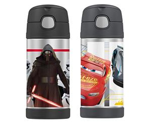 2pc Thermos Funtainer 355ml Insulated Stainless Steel Bottle Star Wars Ren Cars