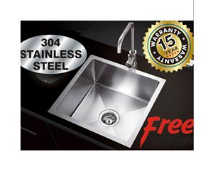 304 Handmade stainless steel single undermount bar/kitchen sink