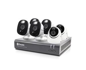 6 Camera 8 Channel 1080p Full HD DVR Security System