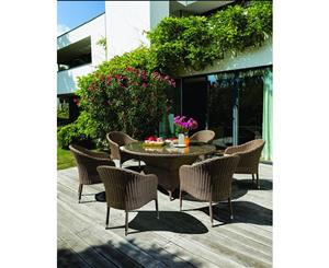 7 Piece Outdoor Dining and Entertainment Set