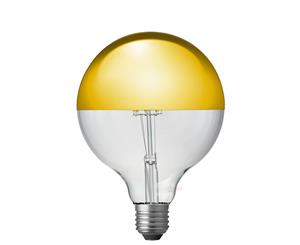 8 Watt G125 Gold Crown Dimmable LED Filament Light Bulb E27