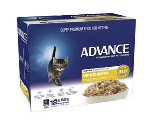 ADVANCE Kitten 2-12 Months with Chicken in Jelly