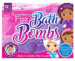 Activity Station Strawberry Fizz Bath Bombs Activity Set