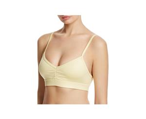 Alo Yoga Womens Glow Bra Metallic Coated Sports Bra