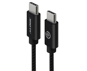 Alogic 3m USB 2.0 USB-C to USB-C Cable Charge & Sync M to M Black MU2CC-03BLK