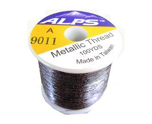 Alps 100yds of Metallic Grey Rod Wrapping Thread-Size A (0.15mm) Thread