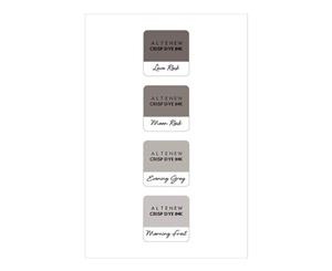 Altenew Mini Cube Ink Pad Set - Warm Grey