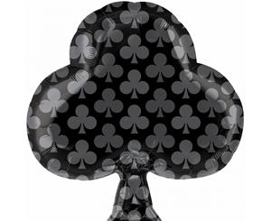 Amscan 18 Inch Club Foil Balloon (Black) - SG7224