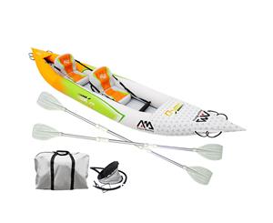 Aqua Marina Inflatable Kayak Kayaks Canoe Raft Fishing Boat Paddle Seat 2-person