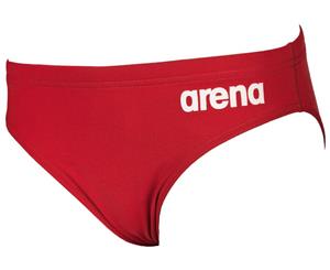 Arena True Sport Boys Solid Brief Red/White