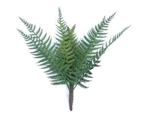 Artificial Dark Fern 38cm Stem UV