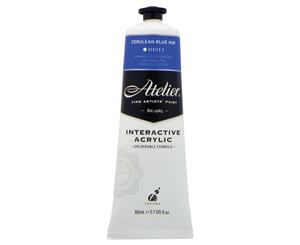 Atelier Interactive Acrylic Paint 80ml S2 - Cerulean Blue Hue