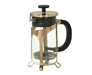 Avanti Ambassador Gold Finish 3 Cup Coffee Plunger Press - 375Ml