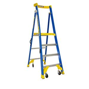 Bailey 1.2m 170kg Fibreglass Job Station Platform Stepladder