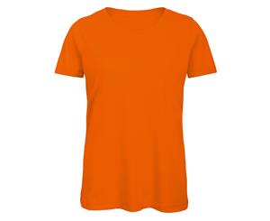 B&C Womens/Ladies Favourite Organic Cotton Crew T-Shirt (Orange) - BC3641