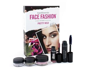 Bareminerals Face Fashion Collection (blush + 2x Eye Color + Mascara + Lipcolor) - The Look Of Now Pretty Wild 5pcs