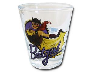 Batgirl Bombshell Mini Glass