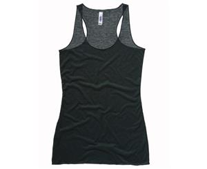 Bella + Canvas Womens/Ladies Triblend Racerback Tank Vest Top (Emerald Triblend) - RW3105