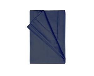 Belledorm 200 Thread Count Egyptian Cotton Flat Sheet (Navy) - BM116