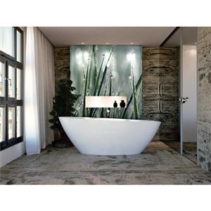 Bellessi 445 x 2600 x 4mm Motiv Polymer Bathroom Panel - Morning Dew