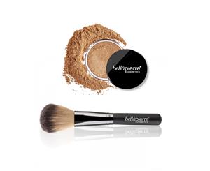 Bellpierre Mineral Foundation & Powder Dome Brush - Maple