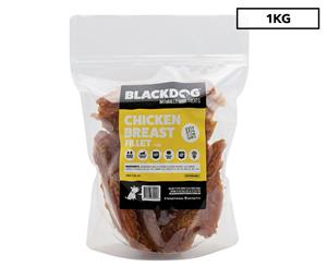 Blackdog Chicken Breast Fillet Dog Treats 1kg