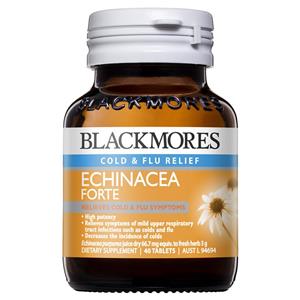 Blackmores Echinacea Forte 3000mg 40 Tablets