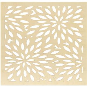 Boyle Decorative Wall Panel - Flowers