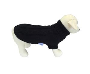 Brighton Dog Sweater - Black