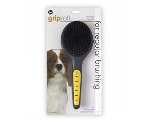 Bristle Brush for Dogs - JW Gripsoft Pet Grooming Tool