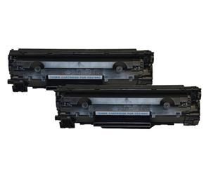 CE278 HP #78A Cart326 Generic Toner For HP Printers 2-Pack - Black