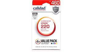 Calidad Epson 220 Value Pack Ink Cartridge