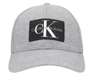 Calvin Klein Jeans Monogram Baseball Cap - Grey/Black