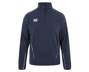 Canterbury Men's Team 1/4 Zip Micro Fleece - Navy