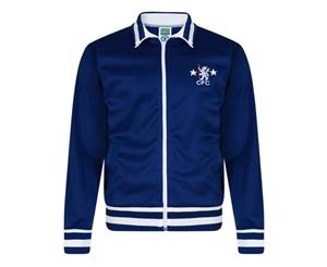 Chelsea Fc Official Mens 1978 Retro Track Jacket (Blue) - SG16558