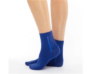 Chusette Warm Cotton Luxury Long Socks - Dark Blue