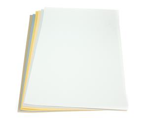 Clairefontaine Pastelmat Board Trial Pack - Light Colours - 6 sheets 25x35cm (9.8&quotx13.7")