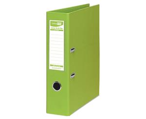 ColourHide A4 75mm 375 Sheets Lever Arch File/Paper Binder/Office Organiser Lime