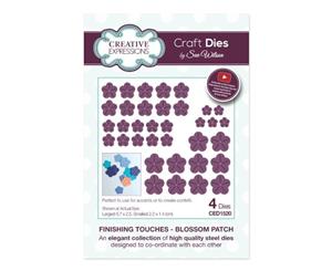 Creative Expressions - Finishing Touches Collection Blossom Patch Craft Die