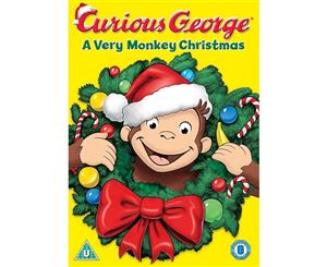 Curious George A Very Monkey Christmas DVD