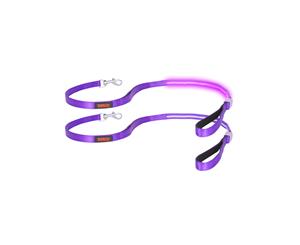 DOGLite - Colour Code - L.E.D Leash - 135cm - Pink Sky