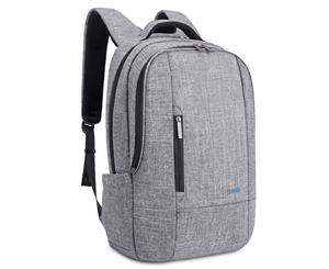 DTBG Unisex 17.3 Inch Business Anti Theft Slim Durable Laptop Backpack-Grey