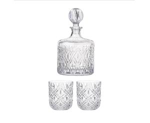 Davis and Waddell Fine Foods Deluxe Glasses and Decanter Set