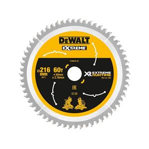 DeWALT 216mm 60T Extreme Runtime Mitre Saw Blade