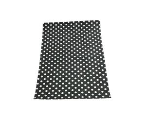 Dexam Polka Tea Towel Charcoal