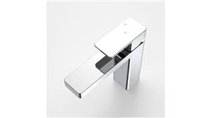 Dorf Epic Plate Basin Mixer - Chrome