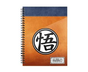 Dragon Ball Z Grid Paper A5 Notebook