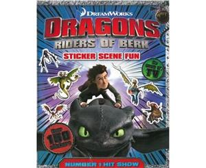 Dragons - Riders of Berk  Sticker Scenes Fun